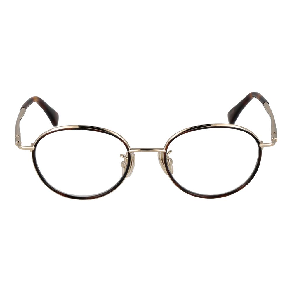 Braune Metallbrille