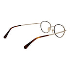 Braune Metallbrille
