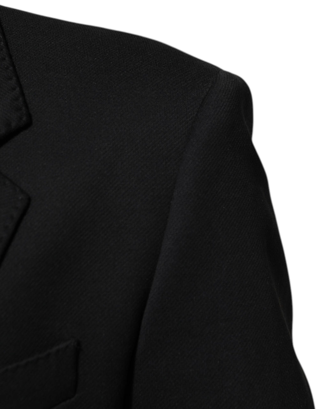 Dunkelblauer Baumwoll-Herrenblazer