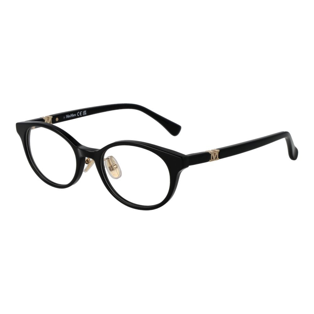 Schwarze Azetat-Brille (Gestell)