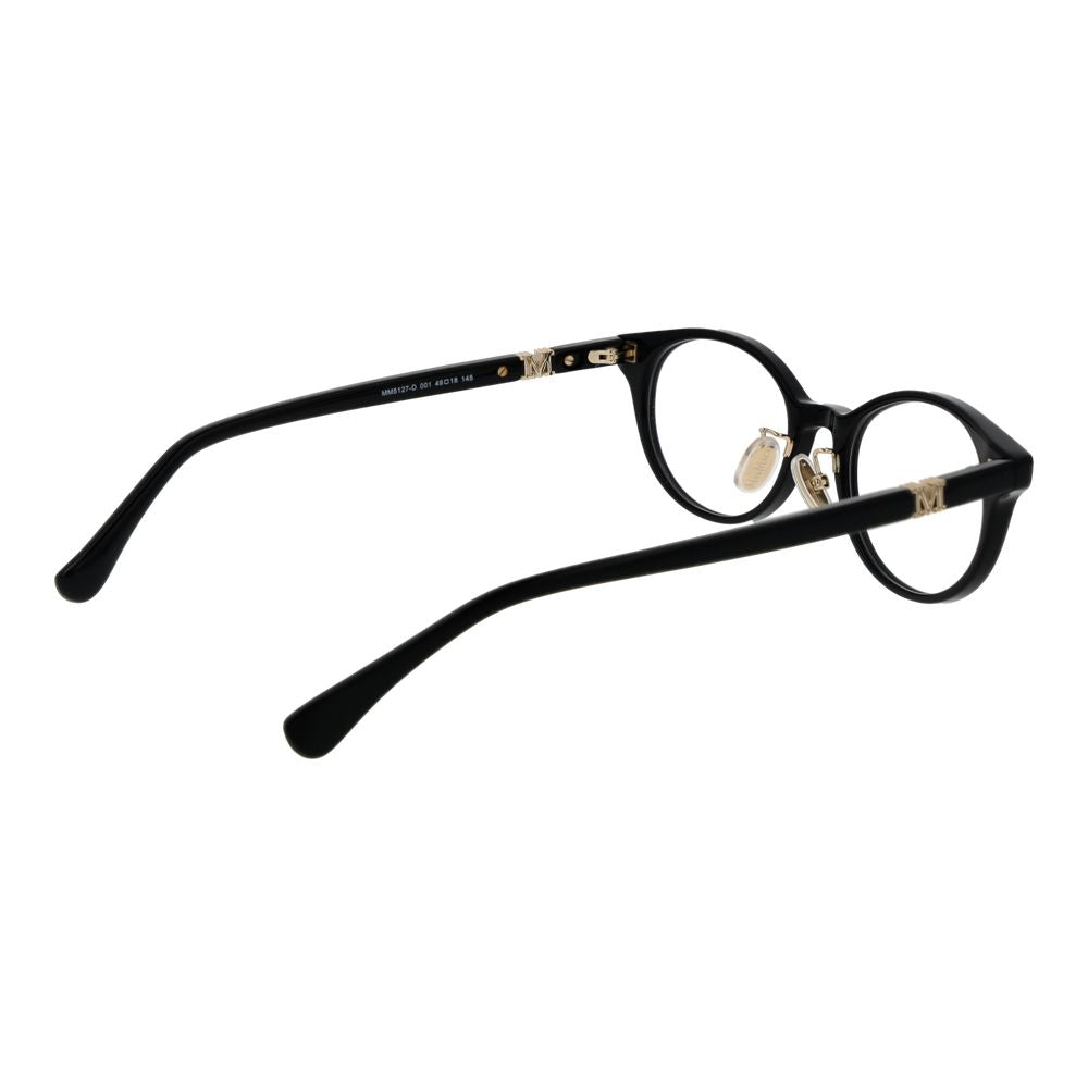 Schwarze Azetat-Brille (Gestell)