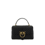 Black Calf Leather Bos Taurus Handbag