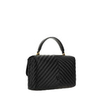 Black Calf Leather Bos Taurus Handbag