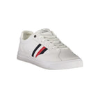 Weiß Leder Herren Sneaker