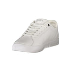 Weiß Leder Herren Sneaker