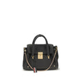Borsa in pelle di vitello grigio Bos Taurus