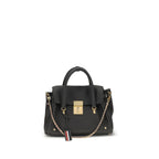 Borsa in pelle di vitello grigio Bos Taurus