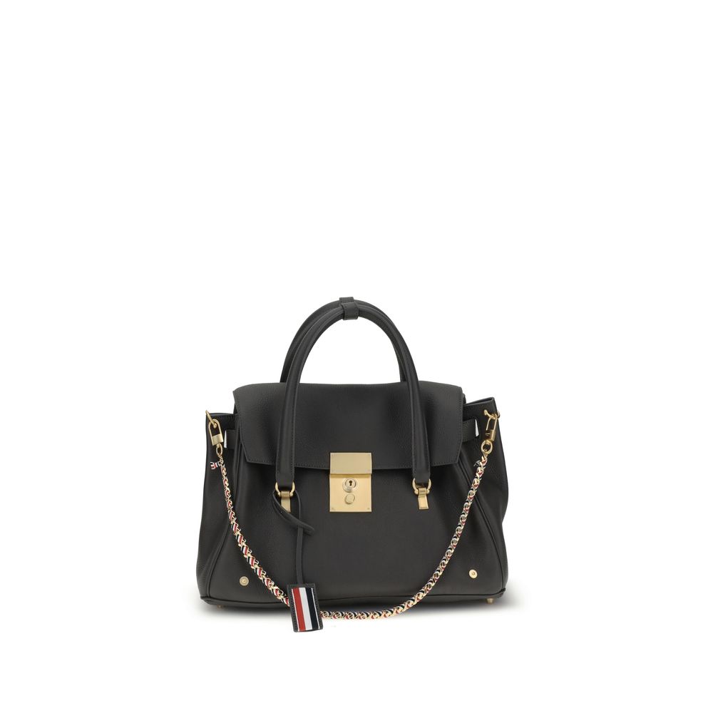 Borsa in pelle di vitello grigio Bos Taurus