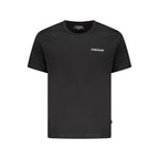 Black Cotton Men T-Shirt