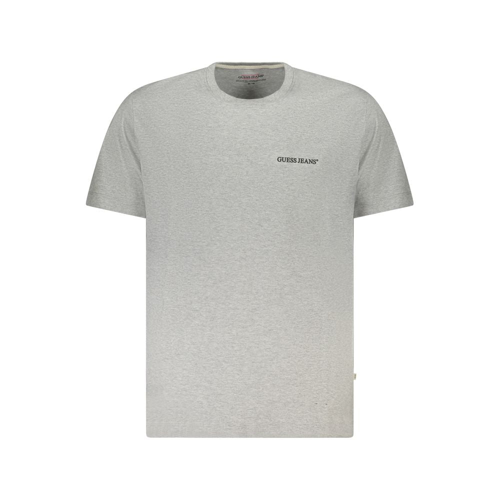 Graues Baumwoll-Herren-T-Shirt