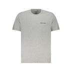 Graues Baumwoll-Herren-T-Shirt