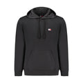 Herren-Kapuzenpullover aus schwarzer Baumwolle