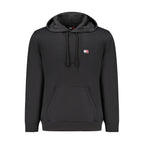 Herren-Kapuzenpullover aus schwarzer Baumwolle