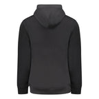 Herren-Kapuzenpullover aus schwarzer Baumwolle