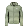 Grüne Polyamid Herrenjacke