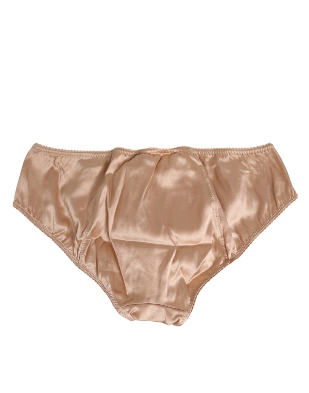Nude-beige Seidensatin Schleife Spitze Unterwäsche