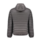 Black Polyester Men's Jacket