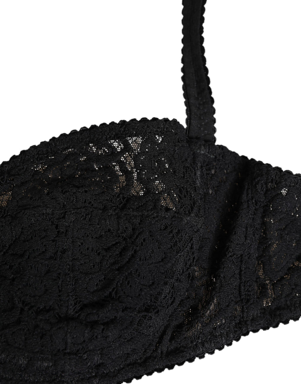Schwarzer Spitzen-Bügel-BH Dessous Unterwäsche