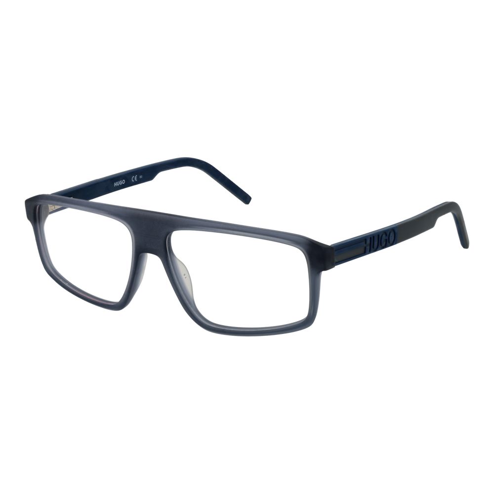 Occhiali in acetato blu