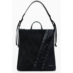 Bronzo Polyurethane Women Handbag