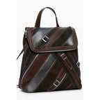Marrone Poliuretano Women Backpack