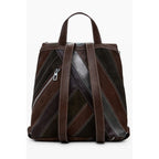 Marrone Poliuretano Women Backpack