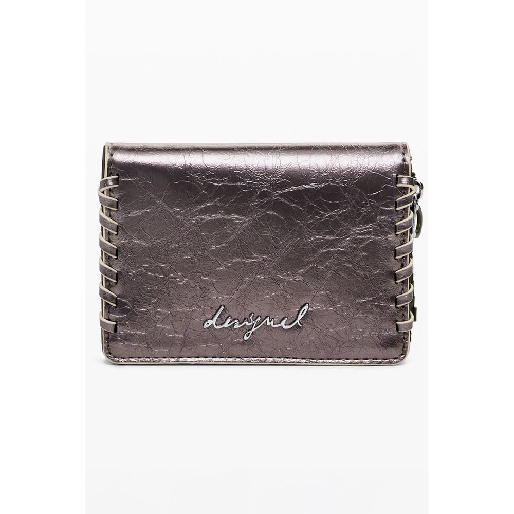 Bronze Polyurethane Women's Wallet