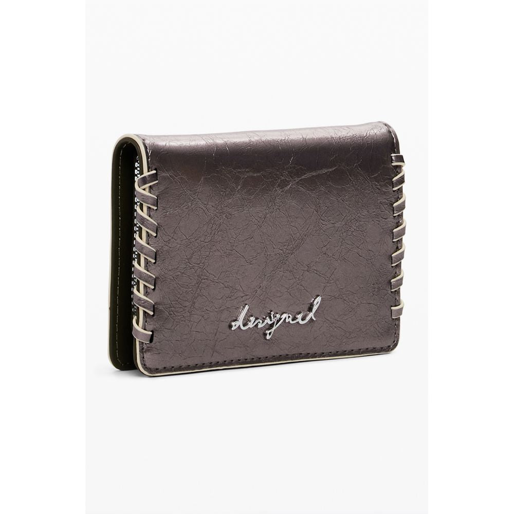 Bronze Polyurethane Women's Wallet