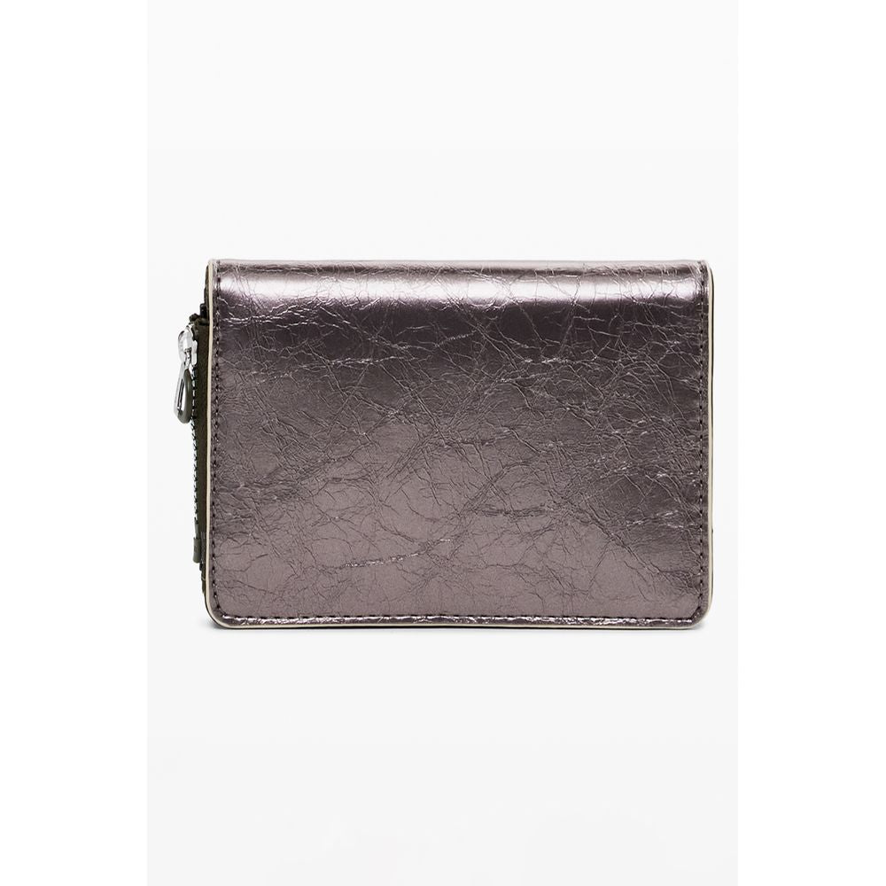 Bronze Polyurethane Women's Wallet