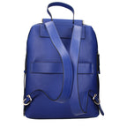 Zaino in pelle blu