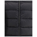 Black Polyamide Jacket Coat