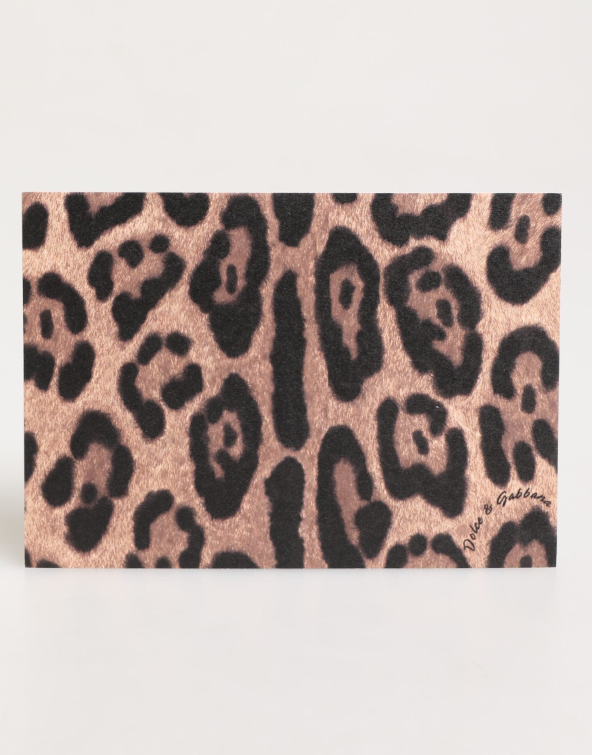 Multicolor Leopard Print Umschlag Papier Postkartenhalter