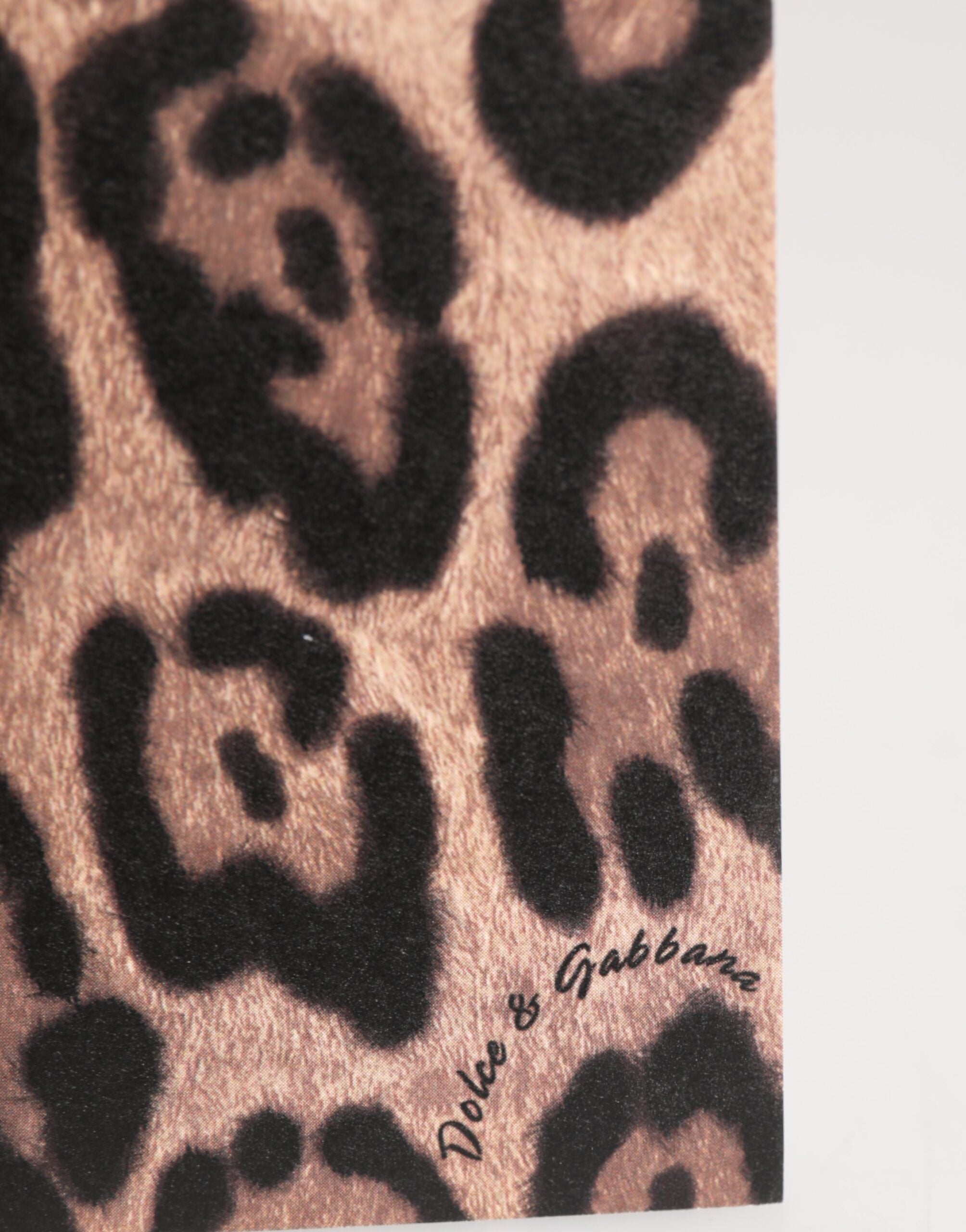 Multicolor Leopard Print Umschlag Papier Postkartenhalter