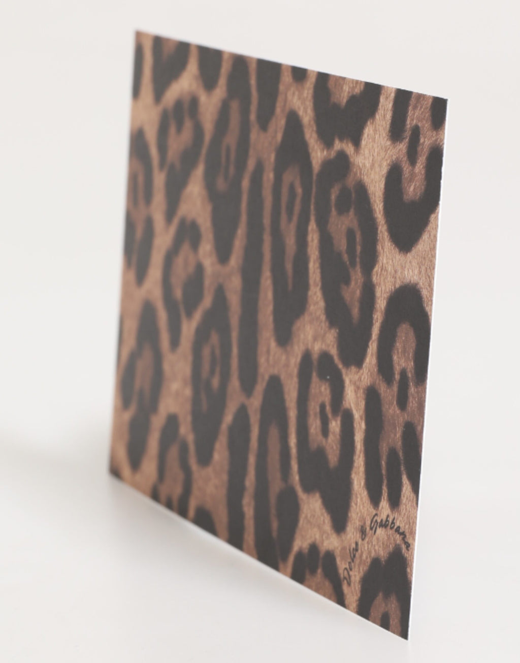 Multicolor Leopard Print Umschlag Papier Postkartenhalter
