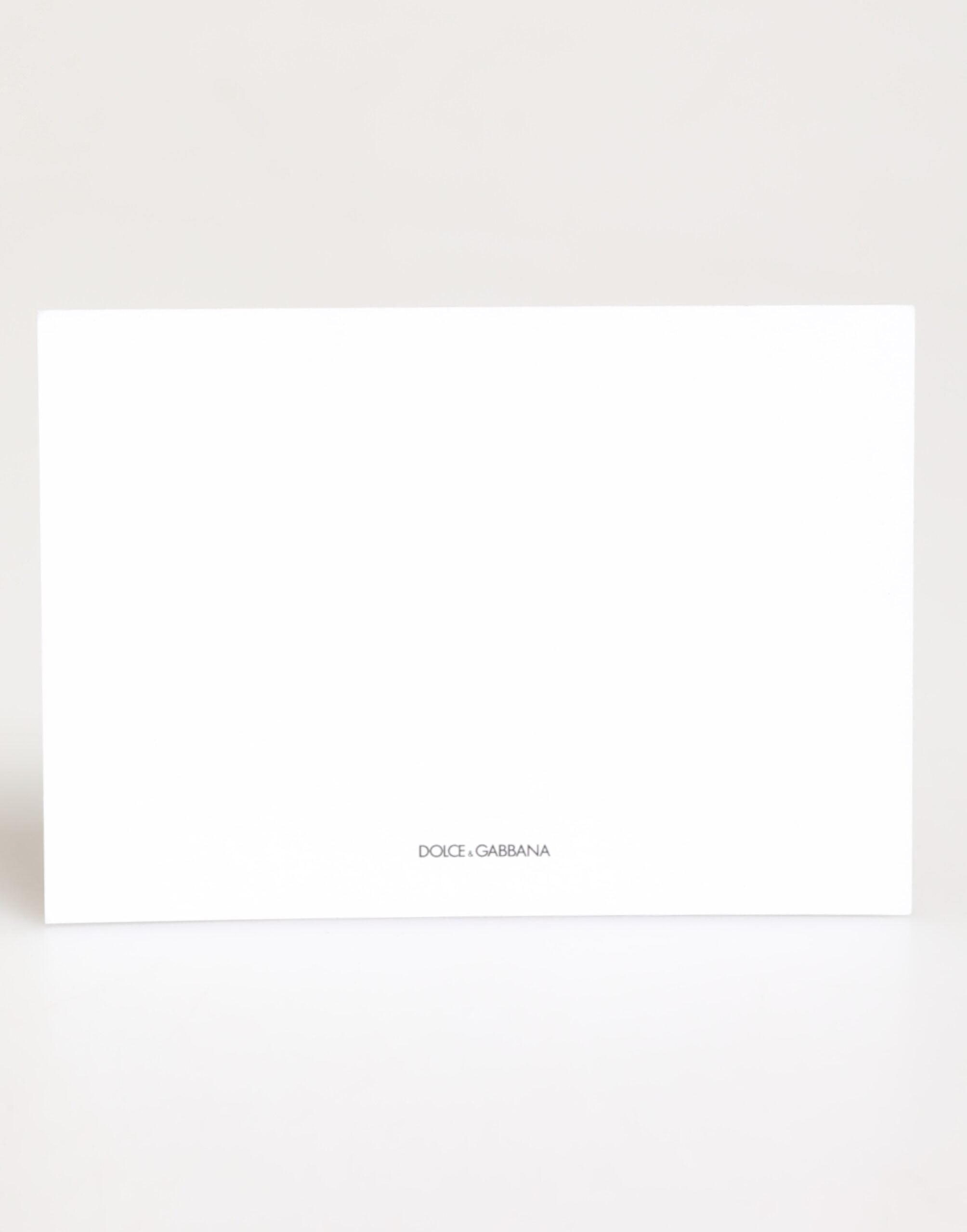 Multicolor Leopard Print Umschlag Papier Postkartenhalter