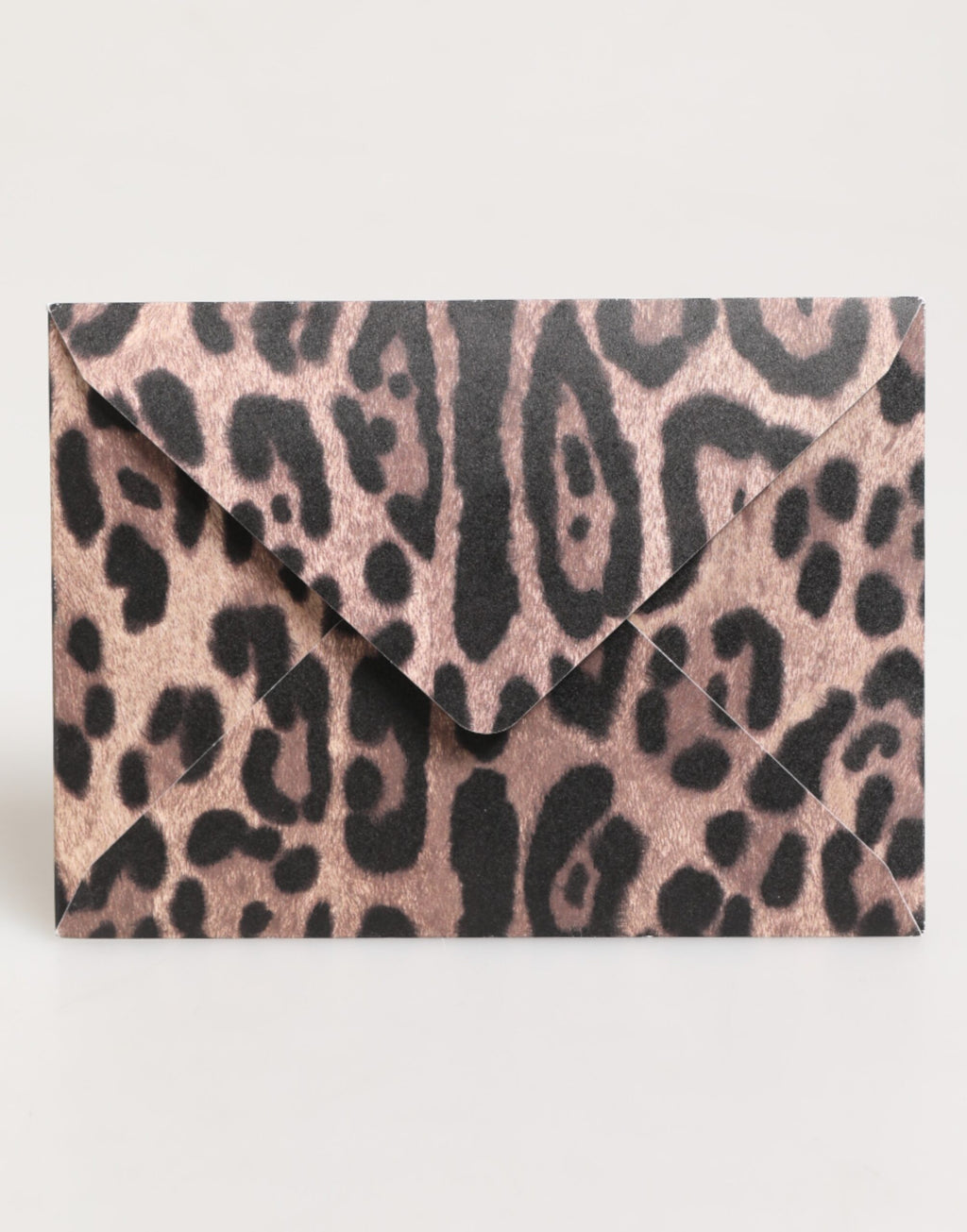 Multicolor Leopard Print Umschlag Papier Postkartenhalter