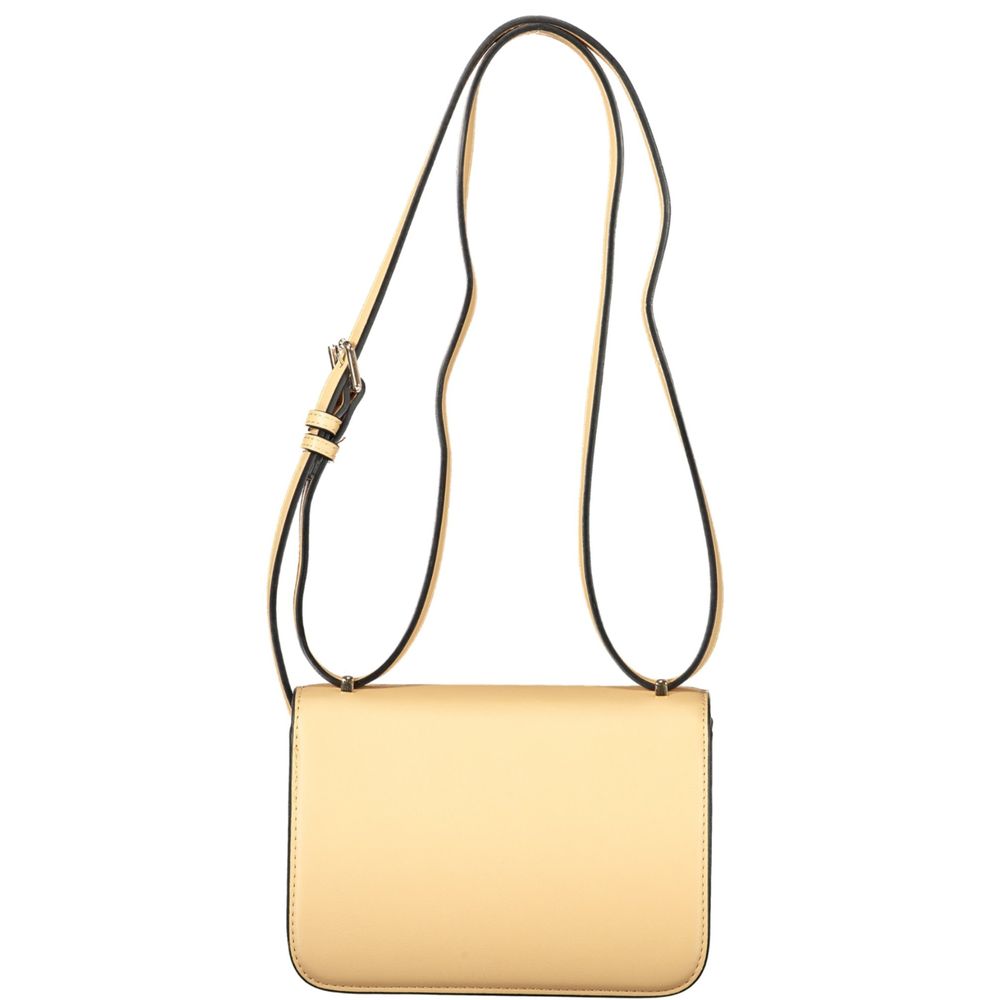 Beige Polyurethan-Damenhandtasche für schicke und vielseitige Looks
