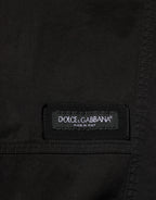 Black Cotton Cargo Jogger Sweatpants Pants