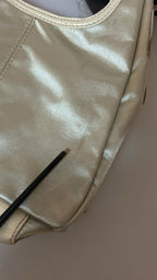 White Shoulder Crossbody Sling Fabric Purse