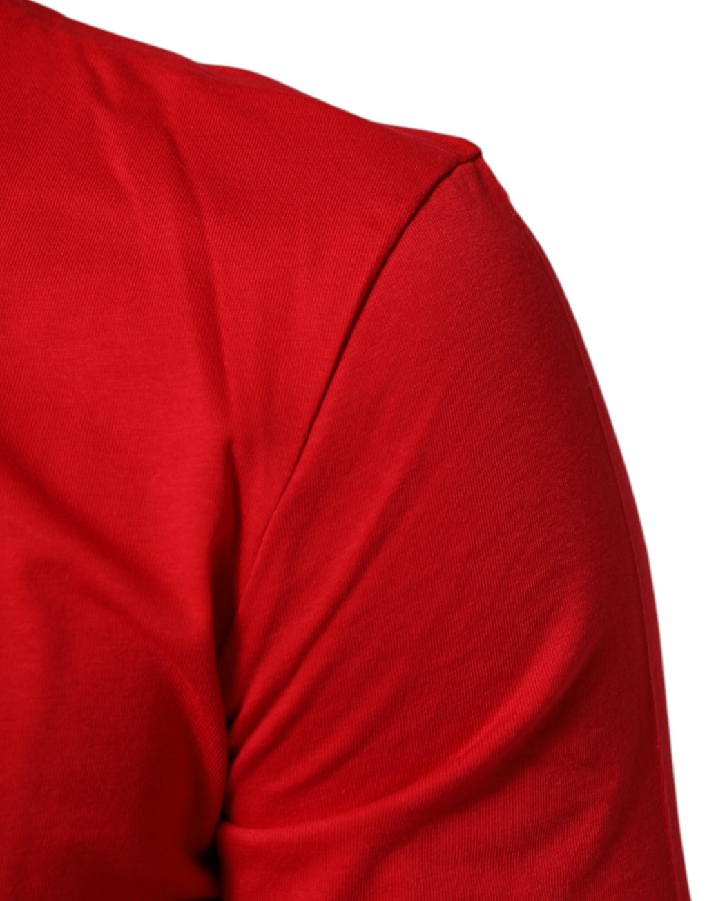 Rotes Goodluck 2023 Baumwoll-T-Shirt mit Rundhalsausschnitt