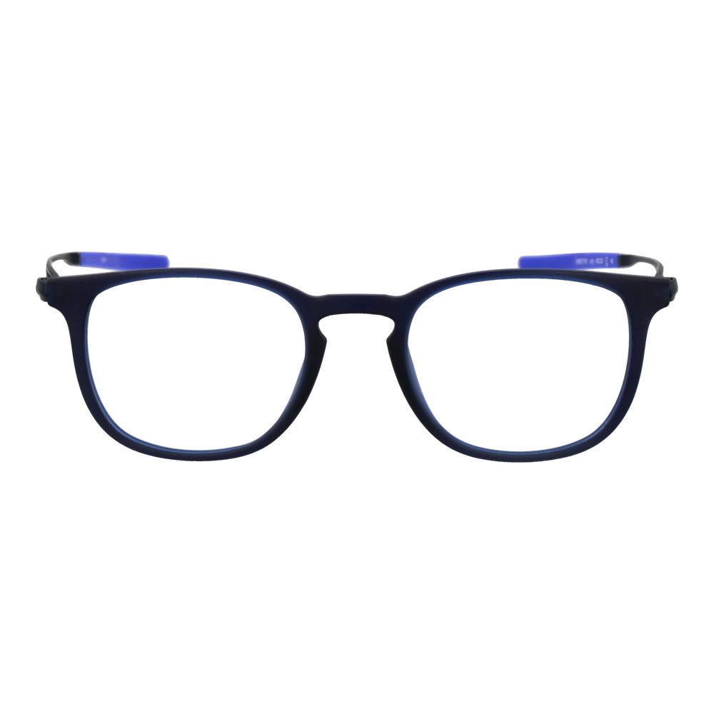 Blaue Titanbrille