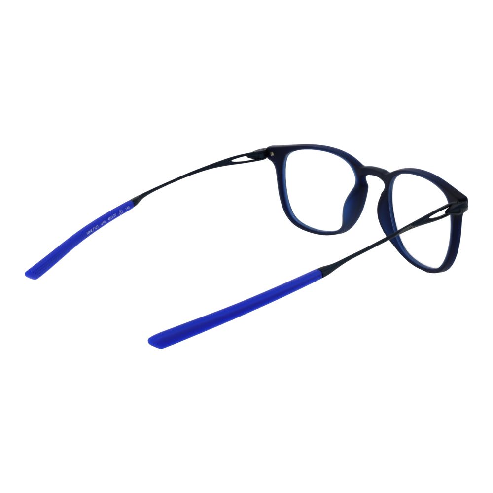 Blaue Titanbrille