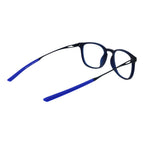 Blaue Titanbrille