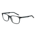 Brille (Gestell) aus grauem Edelstahl
