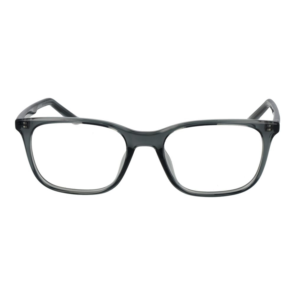 Brille (Gestell) aus grauem Edelstahl