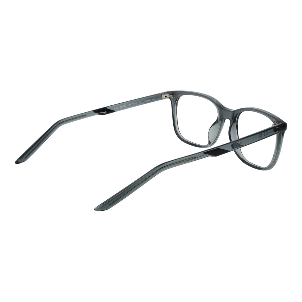 Brille (Gestell) aus grauem Edelstahl
