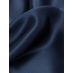 Fazzoletto da taschino in seta blu