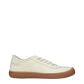 Beige Stoff-Sneaker