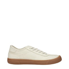 Beige Stoff-Sneaker