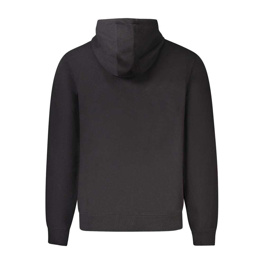 Kapuzenpullover für Herren aus Bio-Baumwolle, Schwarz